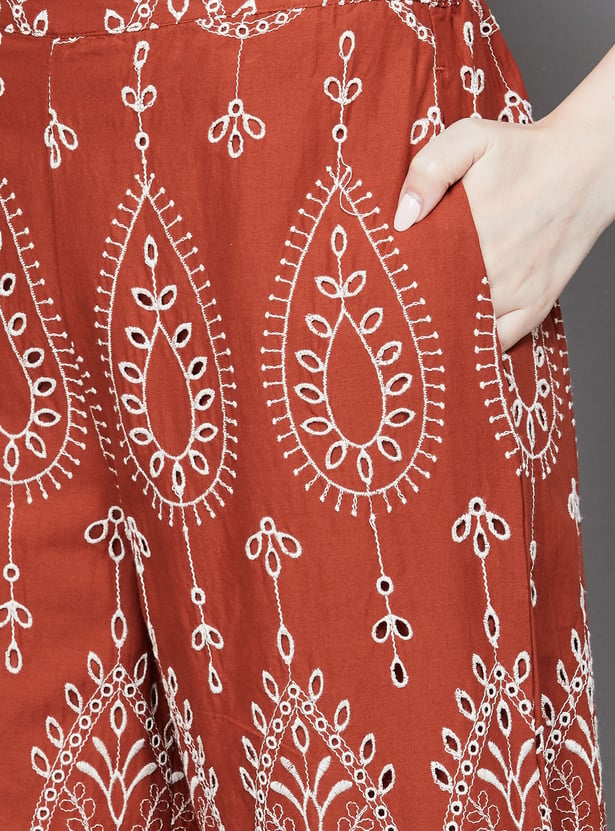 VERO MODA Schiffli Palazzos