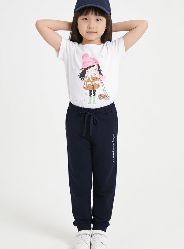 FAME FOREVER Girls Solid Joggers