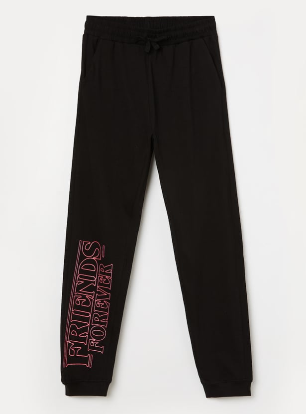 FAME FOREVER Girls Printed Joggers
