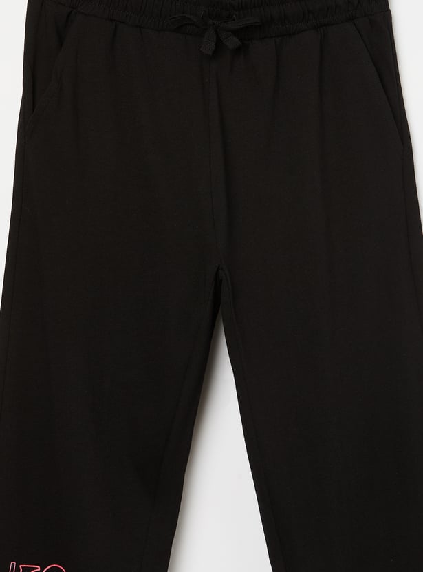 FAME FOREVER Girls Printed Joggers