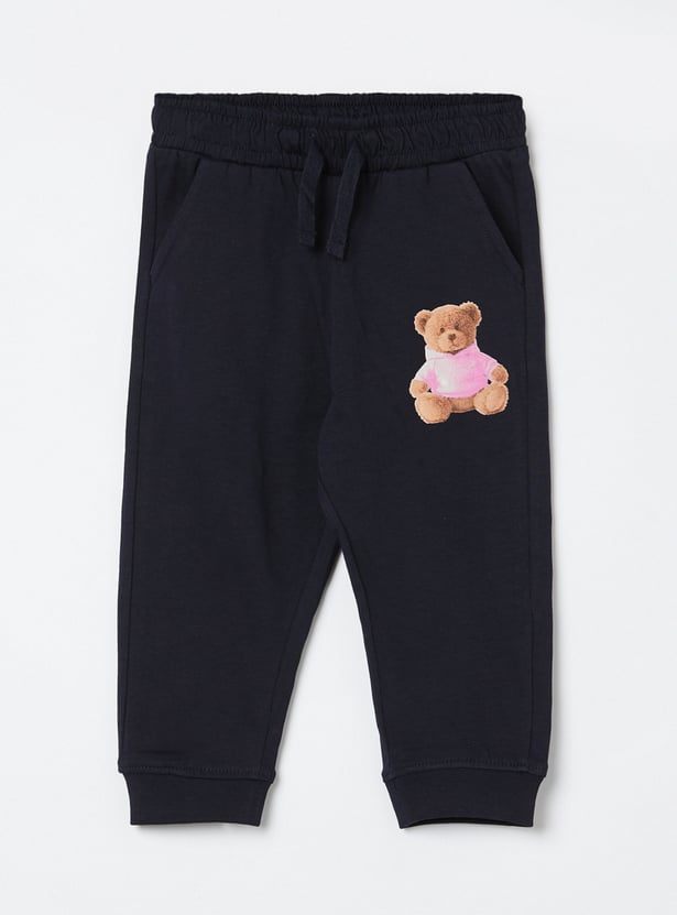 FAME FOREVER Girls Graphic Print Joggers