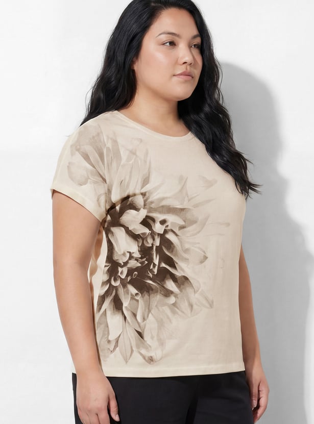 NEXUS Floral Print T-shirt