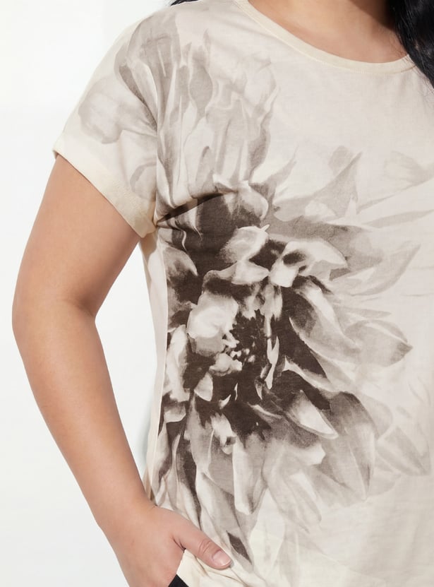 NEXUS Floral Print T-shirt