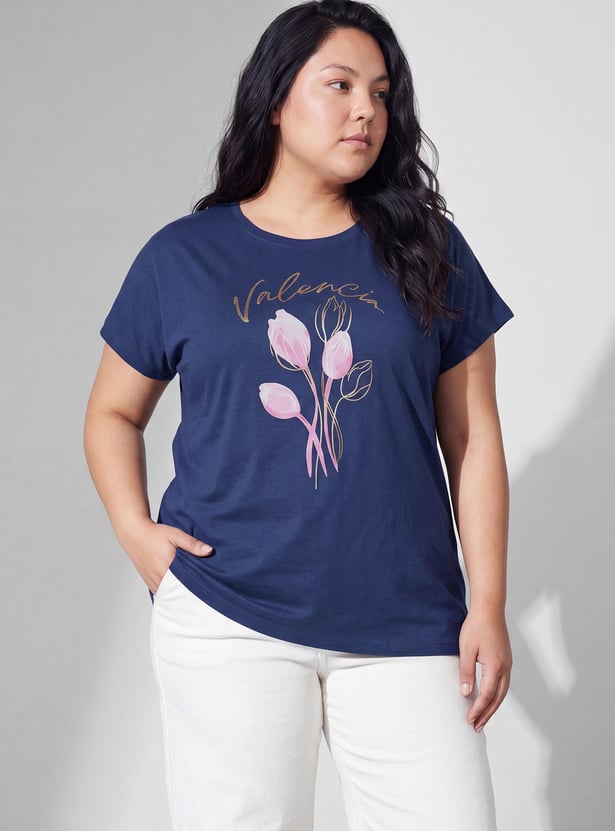 NEXUS Floral Print T-shirt