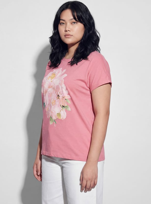 NEXUS Floral Print T-shirt