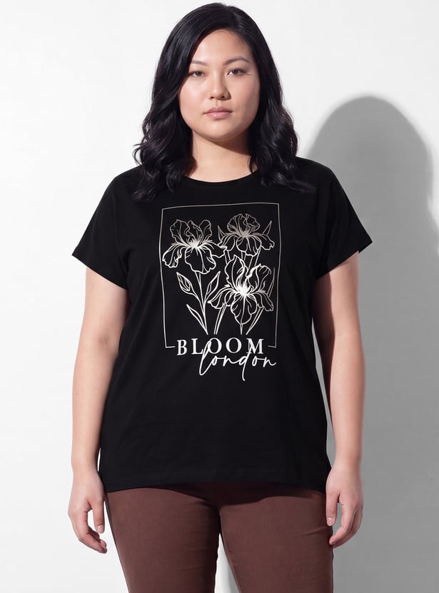 NEXUS Floral Print T-shirt