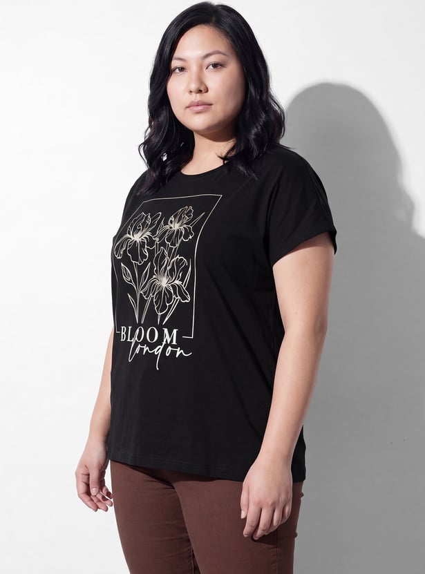NEXUS Floral Print T-shirt