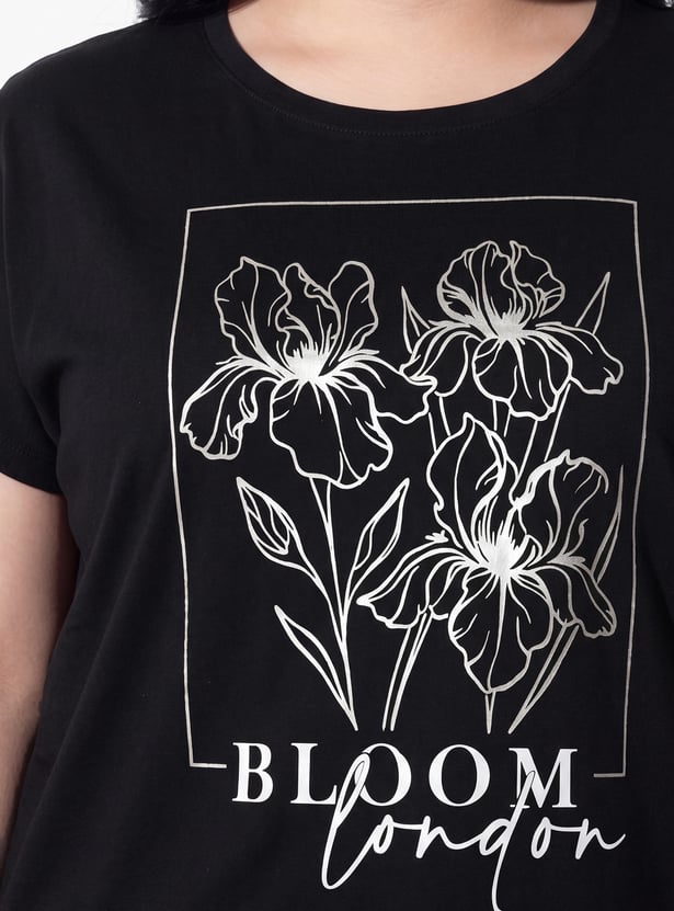 NEXUS Floral Print T-shirt