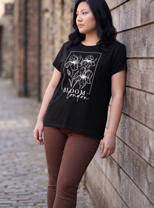 NEXUS Floral Print T-shirt