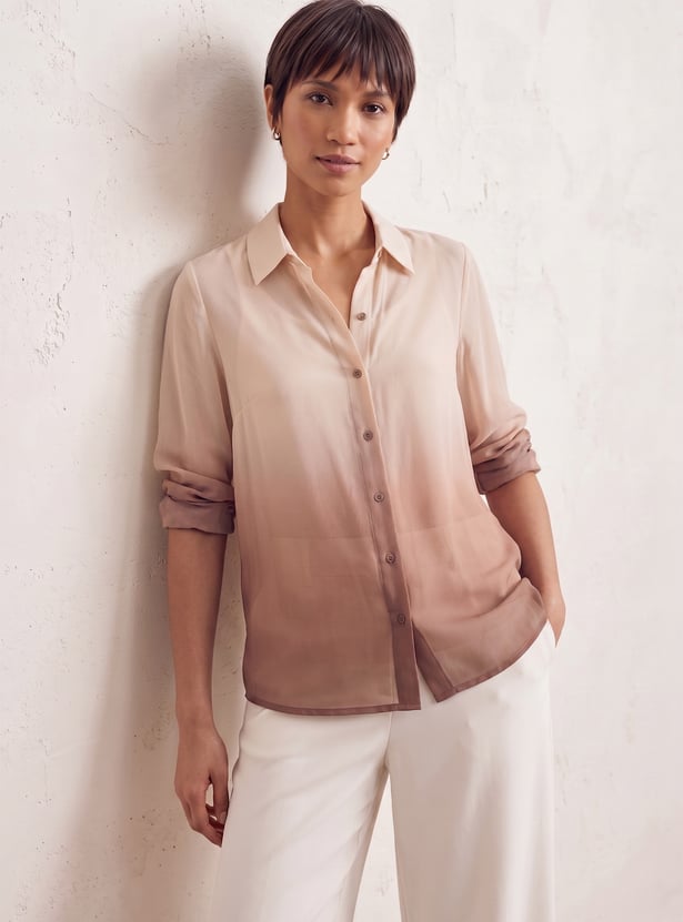 CODE Ombre Shirt with Inner