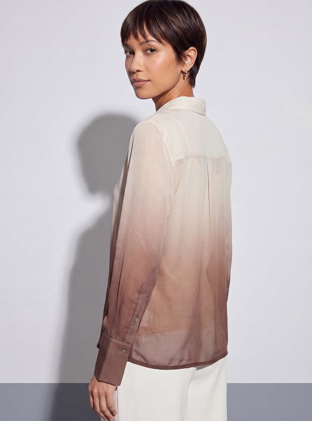 CODE Ombre Shirt with Inner