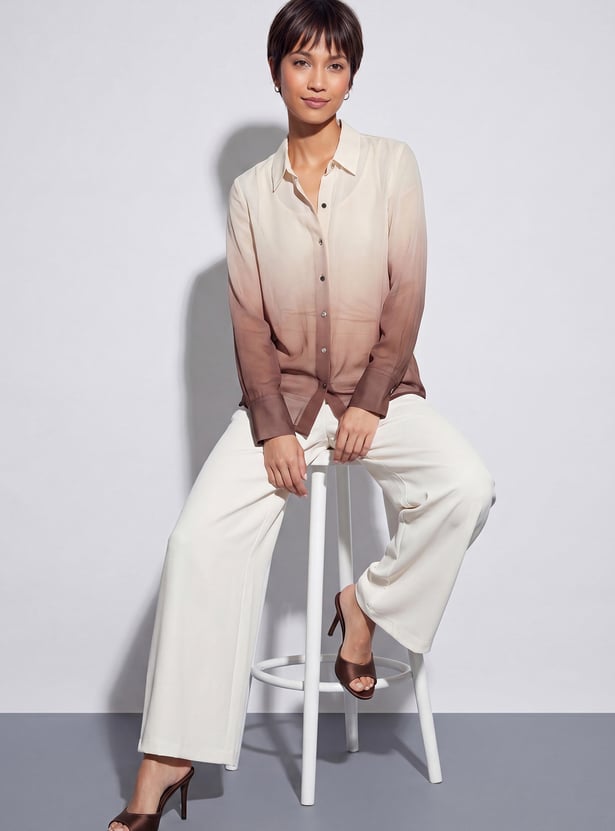 CODE Ombre Shirt with Inner
