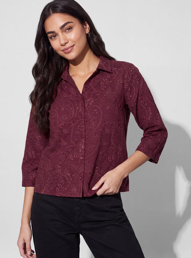 FAME FOREVER Embroidered Shirt
