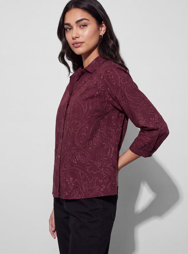 FAME FOREVER Embroidered Shirt