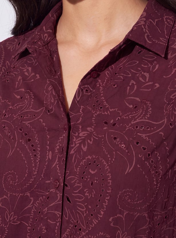 FAME FOREVER Embroidered Shirt