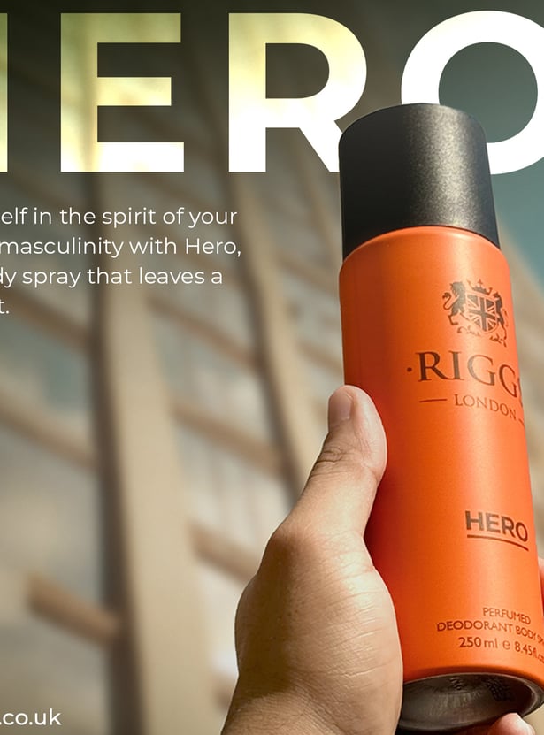 RIGGS LONDON Hero Deodorant Body Spray - 250 ml