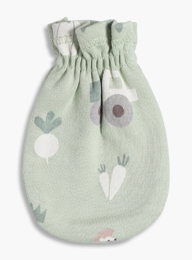 FS MINI KLUB Boys Printed Mittens - Pack of 2