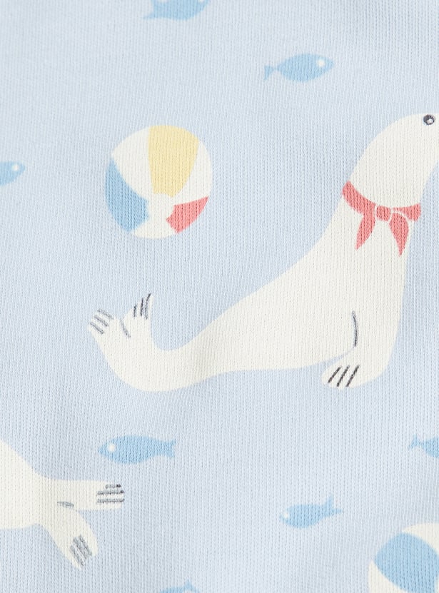 FS MINI KLUB Kids Printed Face Towel - Pack of 2