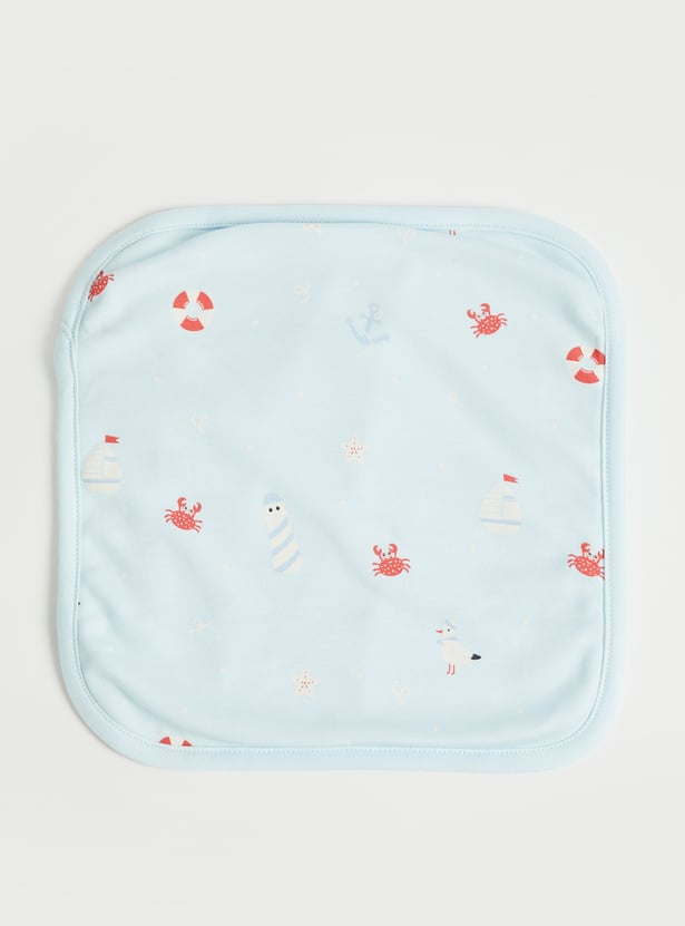 FS MINI KLUB Girls Assorted Wash Cloth - Pack of 5