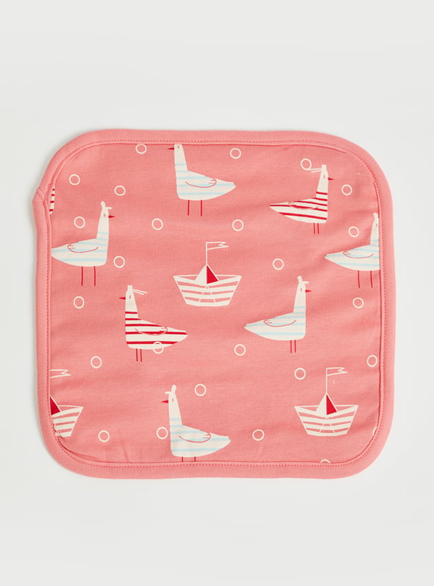FS MINI KLUB Girls Assorted Wash Cloth - Pack of 5