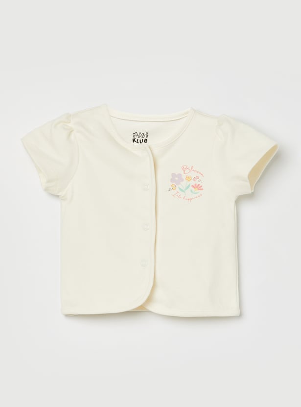 FS MINI KLUB Girls Floral Print Gift Set - Pack of 4