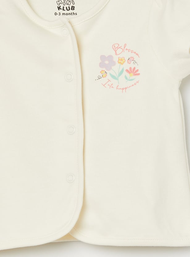FS MINI KLUB Girls Floral Print Gift Set - Pack of 4