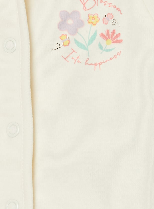FS MINI KLUB Girls Floral Print Gift Set - Pack of 4
