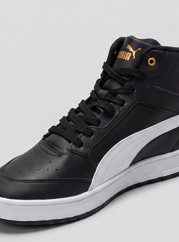 PUMA Solid Mid-Top Sneakers