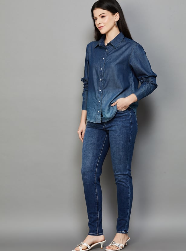 AMERICAN EAGLE Washed Skinny Fit Jeans