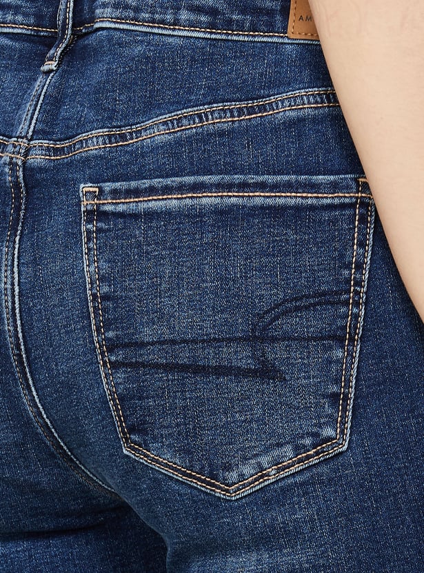 AMERICAN EAGLE Washed Skinny Fit Jeans