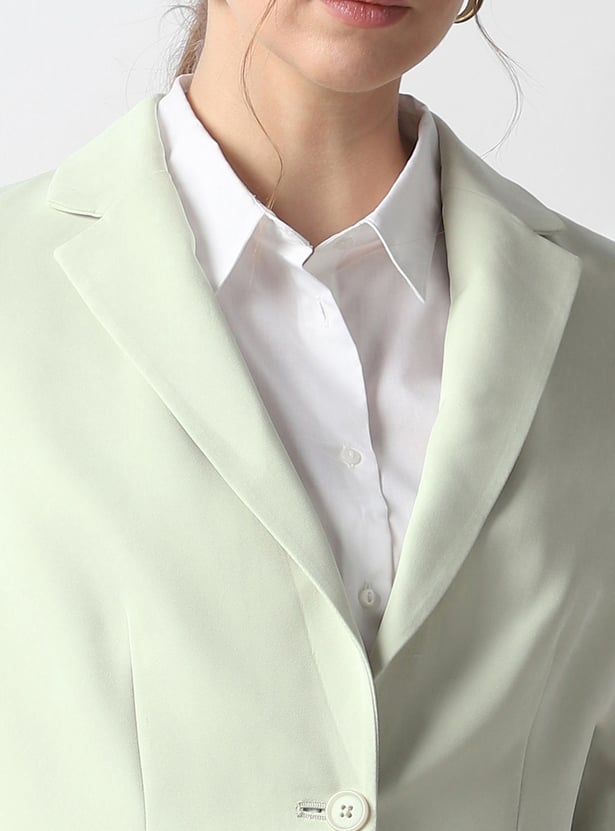 VAN HEUSEN Solid Blazer