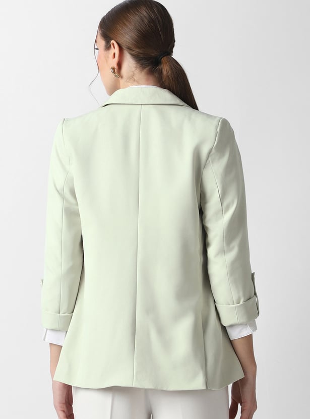 VAN HEUSEN Solid Blazer