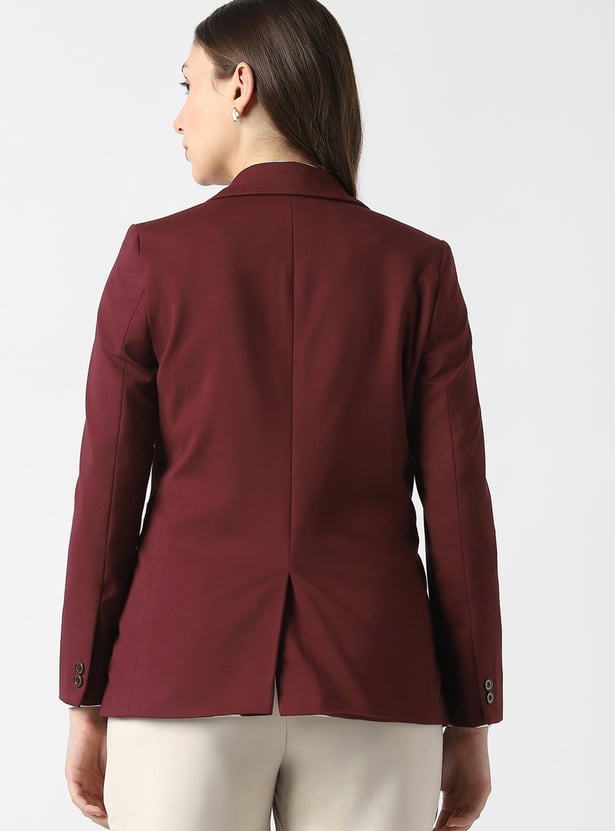 VAN HEUSEN Solid Tailored Blazer
