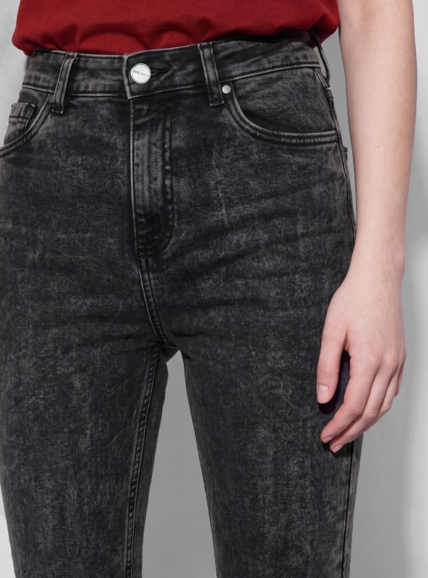 FAME FOREVER Solid Bootcut Jeans