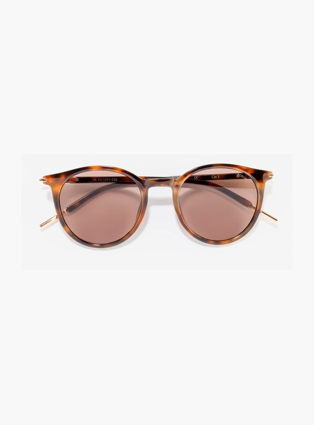 FORCA UV Protected Round Sunglasses - FR-FV1271-C02