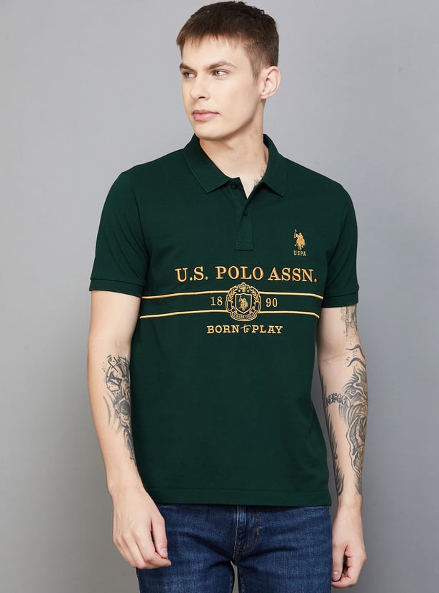 US POLO ASSN Embroidered Polo T-shirt