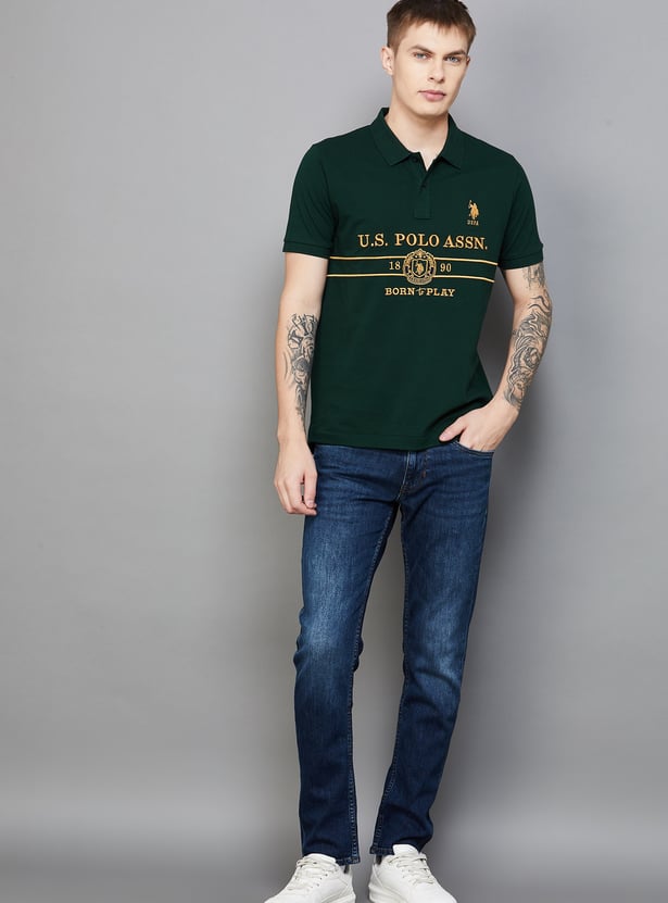 US POLO ASSN Embroidered Polo T-shirt