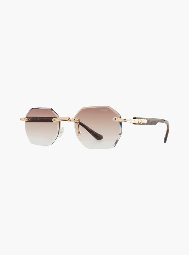 FORCA UV Protected Geometric Sunglasses - FR-HX1275-C03