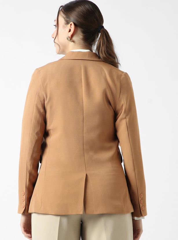 VAN HEUSEN Solid Tailored Blazer