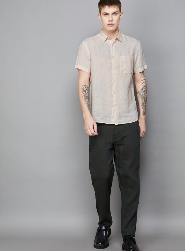 CELIO Solid Regular Fit Shirt
