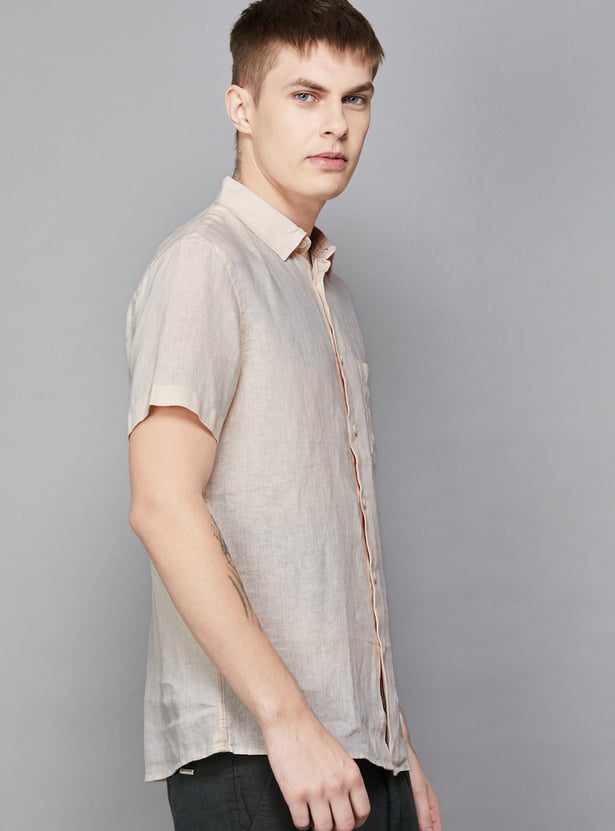 CELIO Solid Regular Fit Shirt