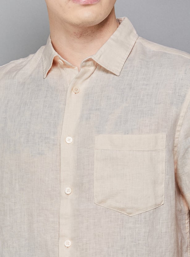 CELIO Solid Regular Fit Shirt