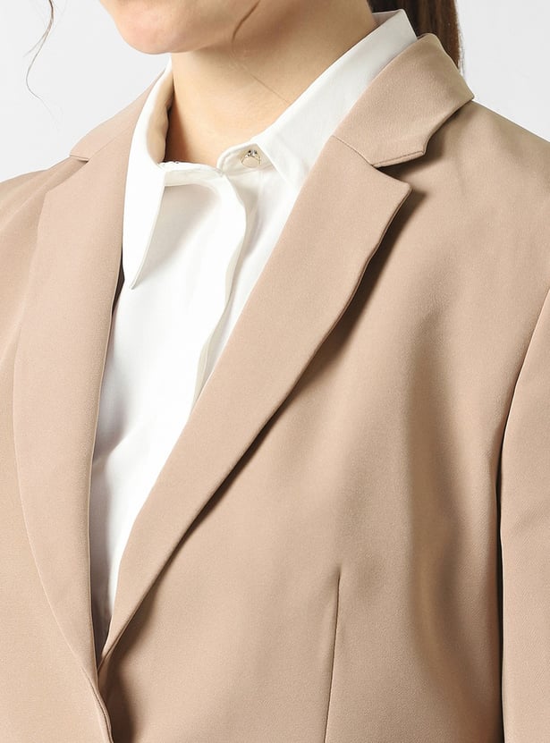 VAN HEUSEN Solid Blazer