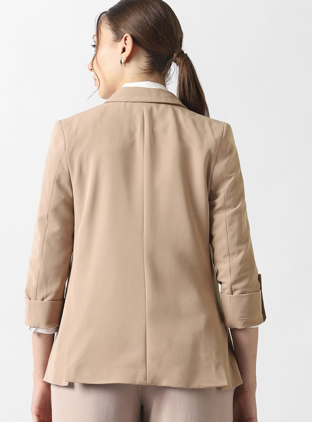 VAN HEUSEN Solid Blazer