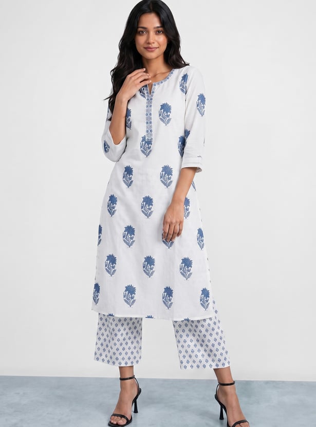 MELANGE Ethnic Motif Kurta Set