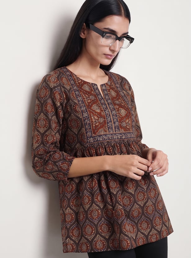 MELANGE Ethnic Motif Tunic