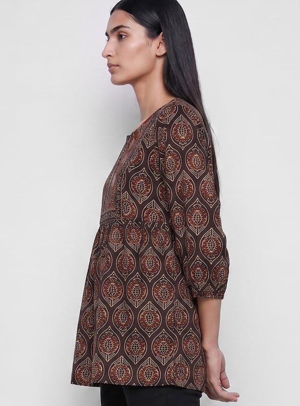 MELANGE Ethnic Motif Tunic