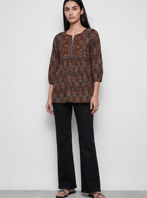 MELANGE Ethnic Motif Tunic
