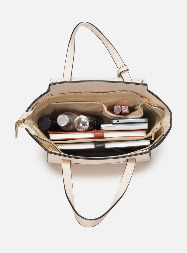 VAN HEUSEN Textured Handheld Bag