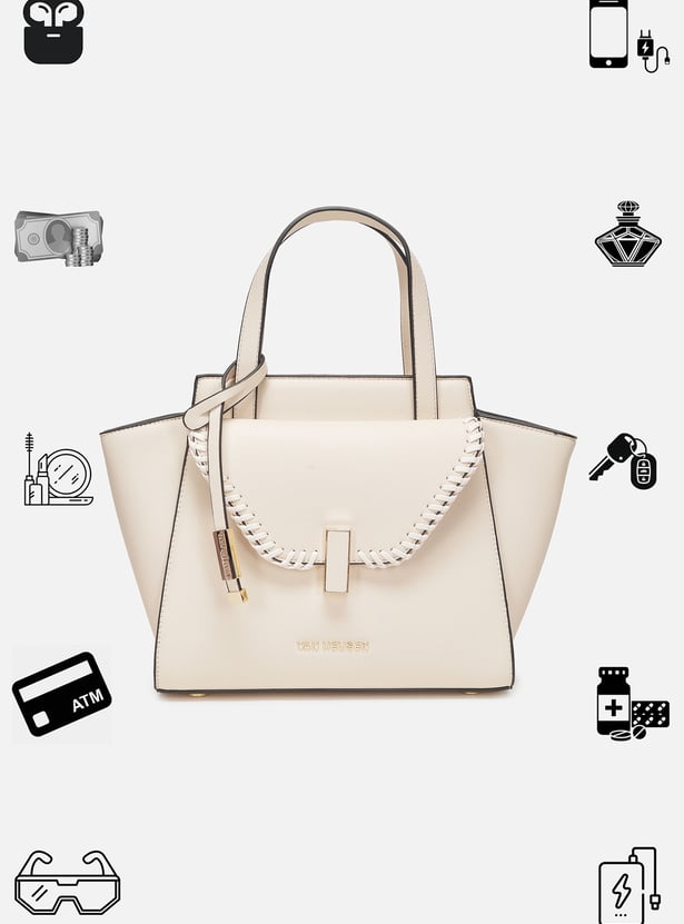 VAN HEUSEN Textured Handheld Bag